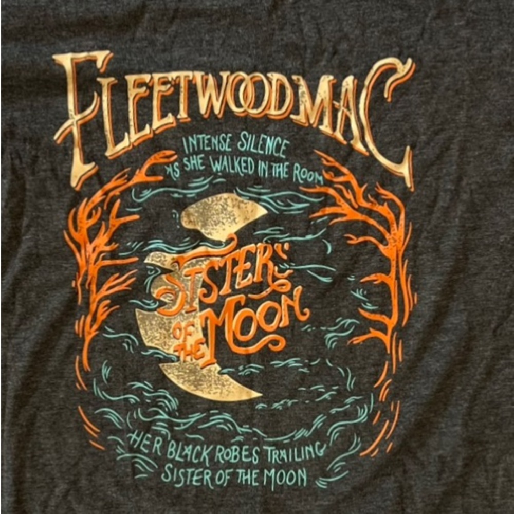 Fleetwood Mac Sisters of the Moon T-shirt, Dark Gray